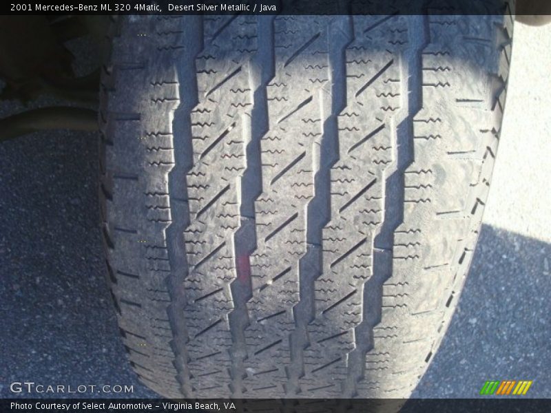 Desert Silver Metallic / Java 2001 Mercedes-Benz ML 320 4Matic