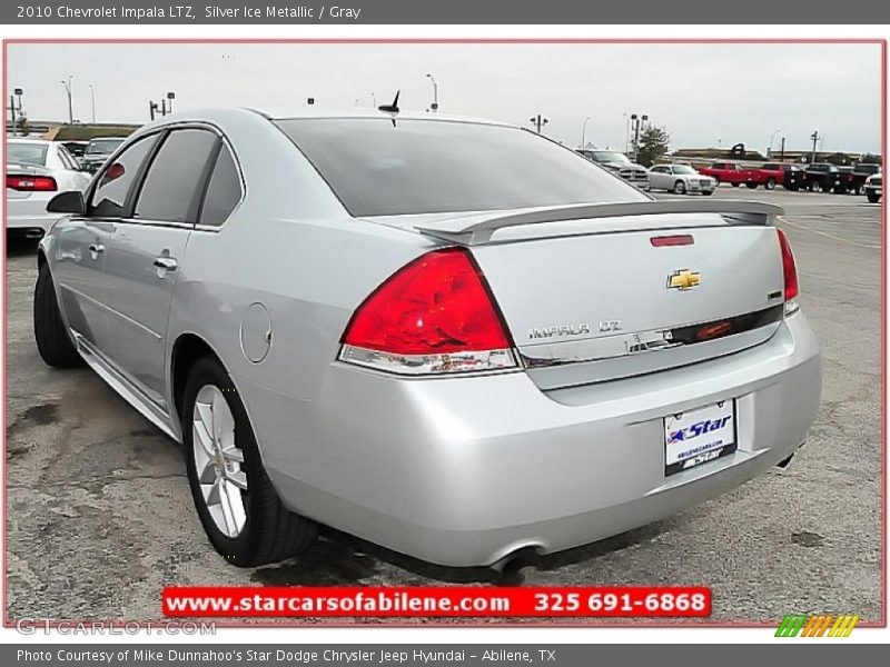Silver Ice Metallic / Gray 2010 Chevrolet Impala LTZ
