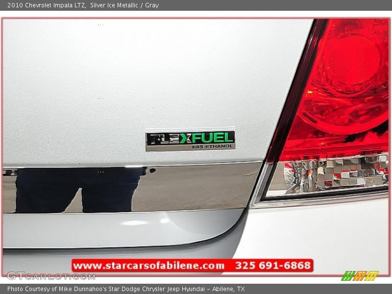 Silver Ice Metallic / Gray 2010 Chevrolet Impala LTZ