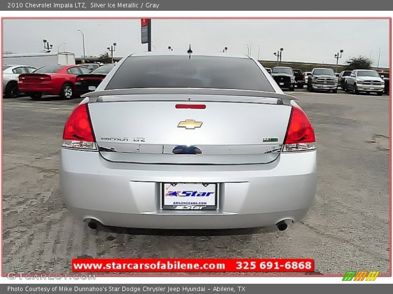 Silver Ice Metallic / Gray 2010 Chevrolet Impala LTZ