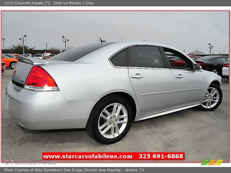 Silver Ice Metallic / Gray 2010 Chevrolet Impala LTZ
