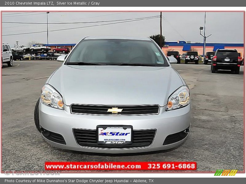 Silver Ice Metallic / Gray 2010 Chevrolet Impala LTZ