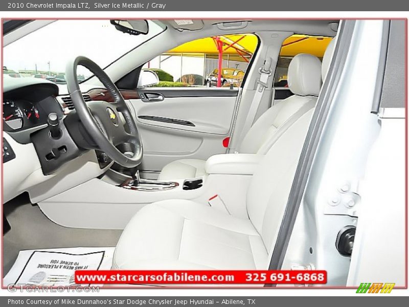 Silver Ice Metallic / Gray 2010 Chevrolet Impala LTZ