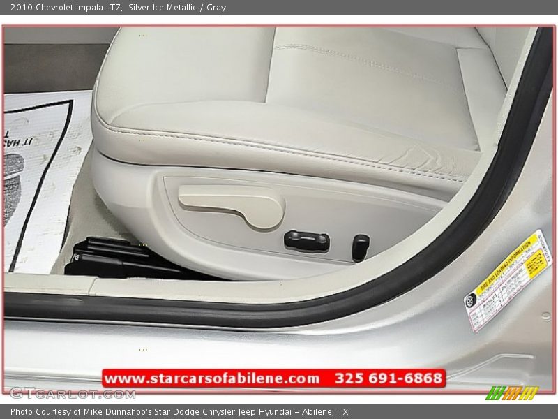 Silver Ice Metallic / Gray 2010 Chevrolet Impala LTZ