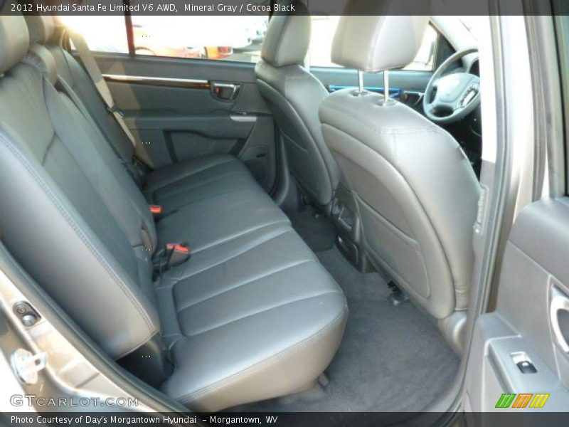 Mineral Gray / Cocoa Black 2012 Hyundai Santa Fe Limited V6 AWD