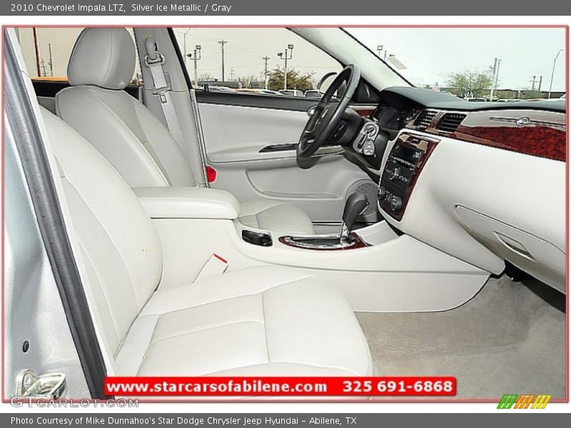 Silver Ice Metallic / Gray 2010 Chevrolet Impala LTZ