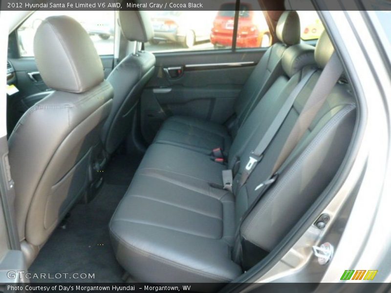 Mineral Gray / Cocoa Black 2012 Hyundai Santa Fe Limited V6 AWD