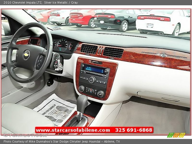 Silver Ice Metallic / Gray 2010 Chevrolet Impala LTZ