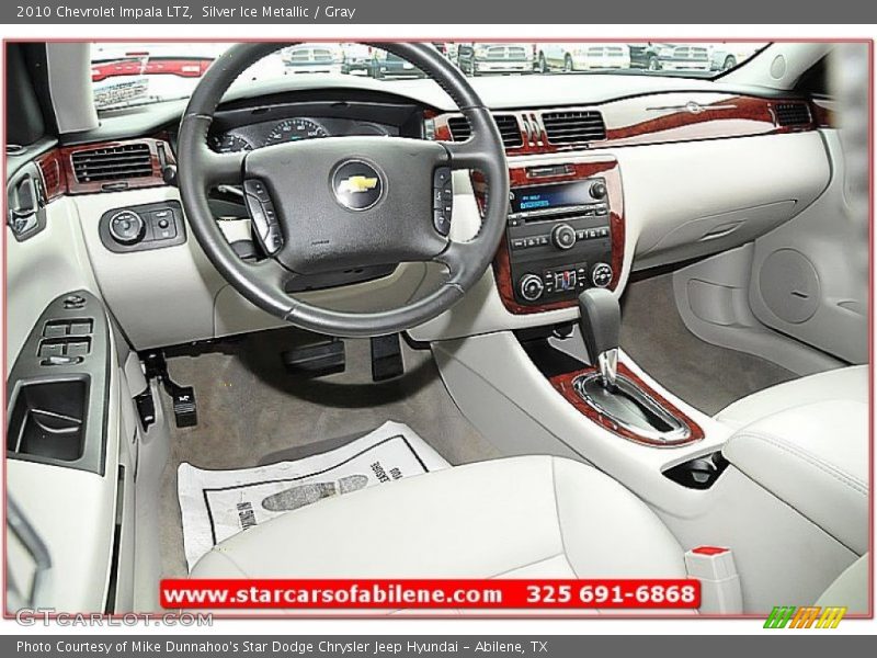 Silver Ice Metallic / Gray 2010 Chevrolet Impala LTZ