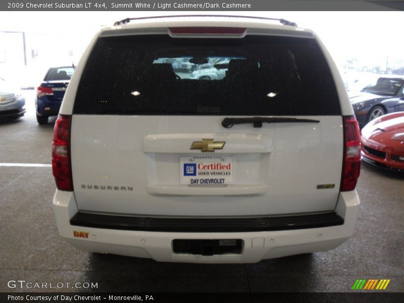 Summit White / Light Cashmere/Dark Cashmere 2009 Chevrolet Suburban LT 4x4