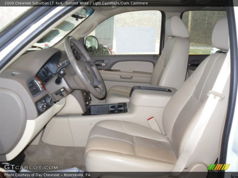 Summit White / Light Cashmere/Dark Cashmere 2009 Chevrolet Suburban LT 4x4