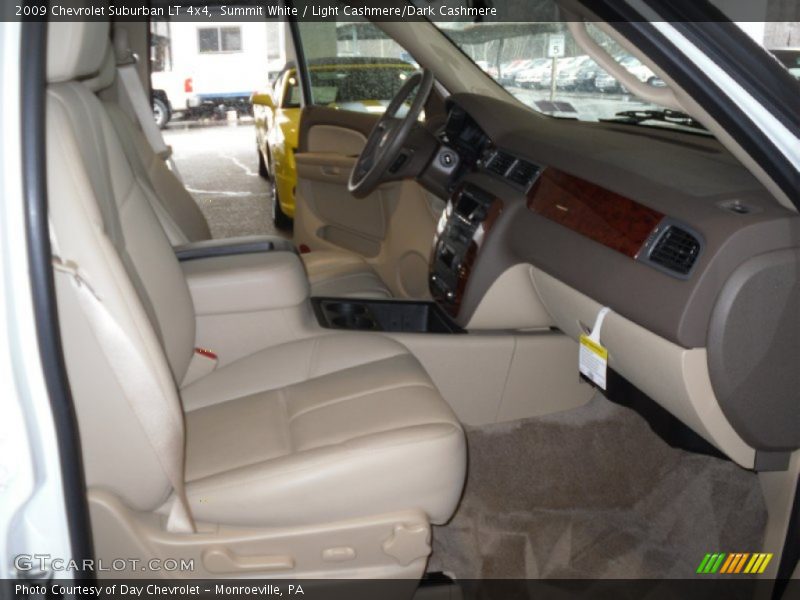 Summit White / Light Cashmere/Dark Cashmere 2009 Chevrolet Suburban LT 4x4