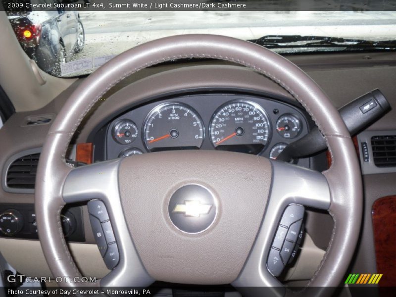 Summit White / Light Cashmere/Dark Cashmere 2009 Chevrolet Suburban LT 4x4