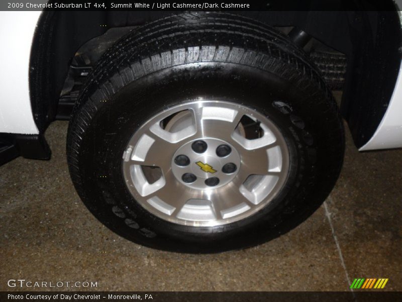 Summit White / Light Cashmere/Dark Cashmere 2009 Chevrolet Suburban LT 4x4