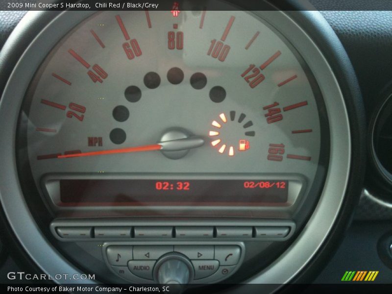 Chili Red / Black/Grey 2009 Mini Cooper S Hardtop