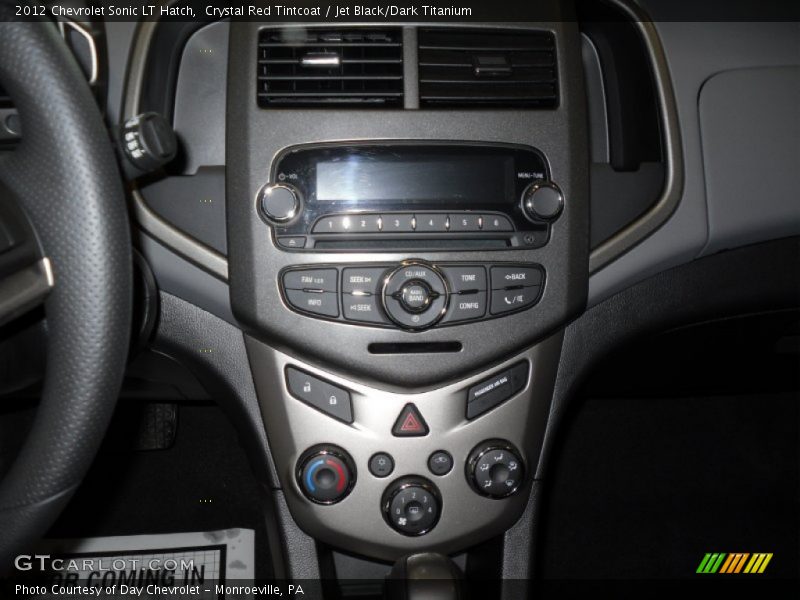 Crystal Red Tintcoat / Jet Black/Dark Titanium 2012 Chevrolet Sonic LT Hatch