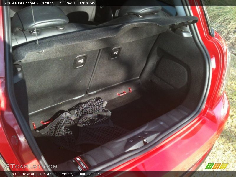 Chili Red / Black/Grey 2009 Mini Cooper S Hardtop
