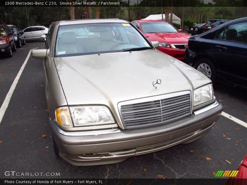 Smoke Silver Metallic / Parchment 1998 Mercedes-Benz C 230