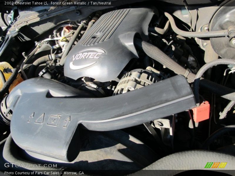 Forest Green Metallic / Tan/Neutral 2002 Chevrolet Tahoe LS