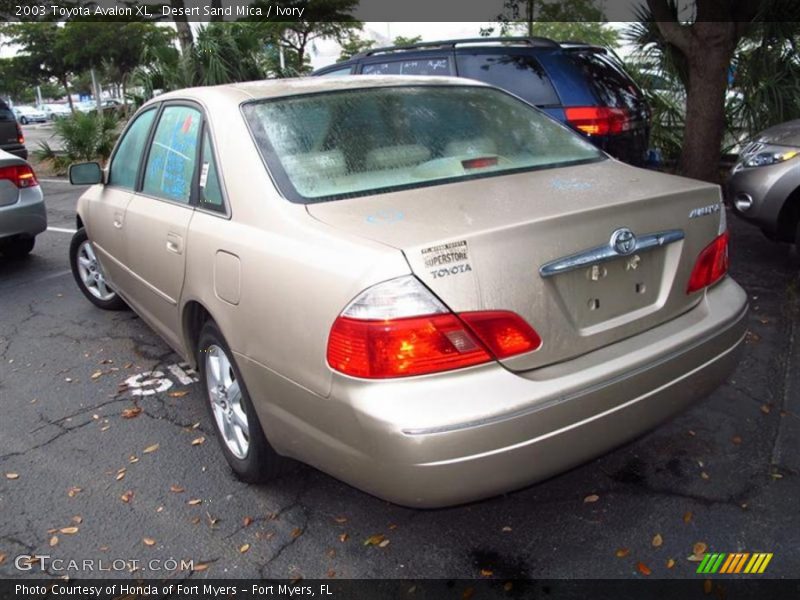 Desert Sand Mica / Ivory 2003 Toyota Avalon XL