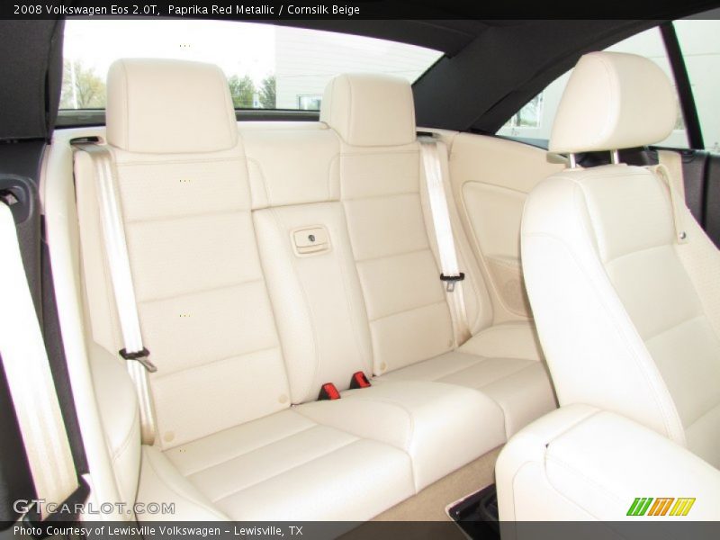 Paprika Red Metallic / Cornsilk Beige 2008 Volkswagen Eos 2.0T