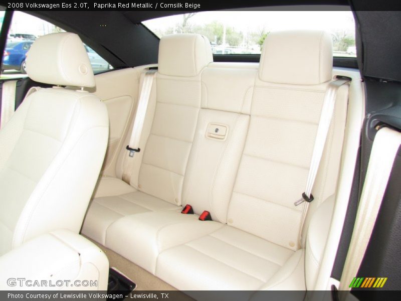Paprika Red Metallic / Cornsilk Beige 2008 Volkswagen Eos 2.0T