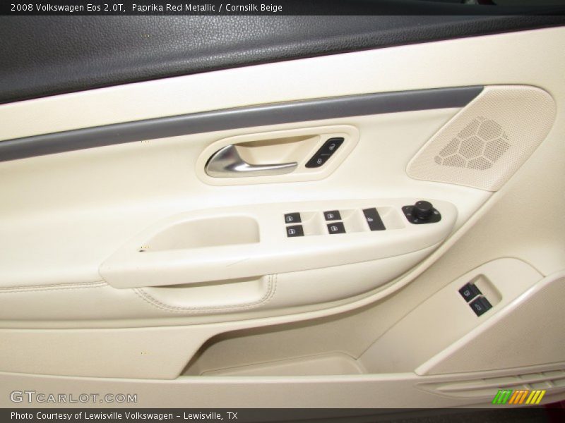 Paprika Red Metallic / Cornsilk Beige 2008 Volkswagen Eos 2.0T