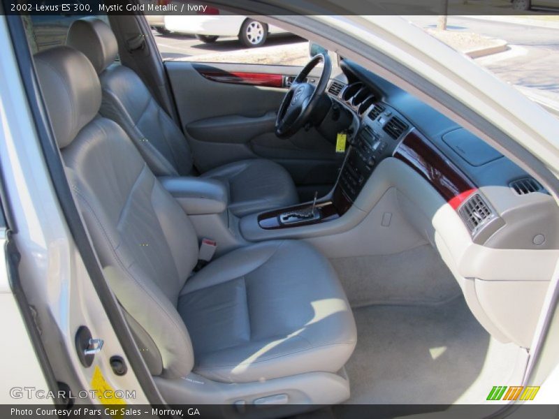 Mystic Gold Metallic / Ivory 2002 Lexus ES 300