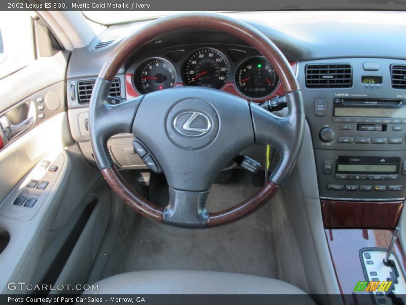 Mystic Gold Metallic / Ivory 2002 Lexus ES 300