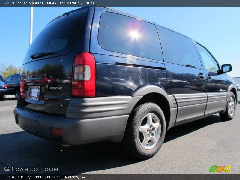 Blue-Black Metallic / Taupe 2000 Pontiac Montana