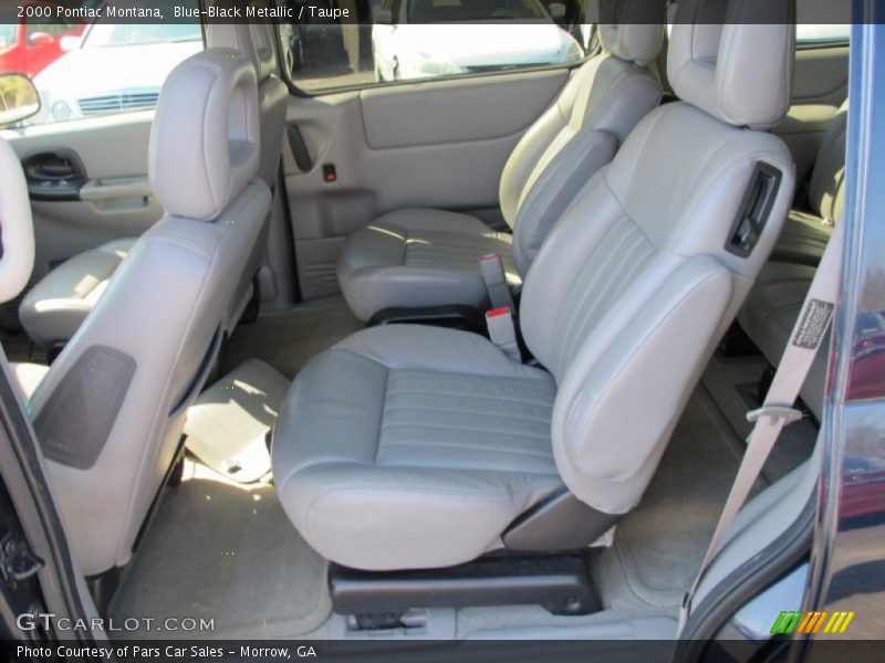 Blue-Black Metallic / Taupe 2000 Pontiac Montana