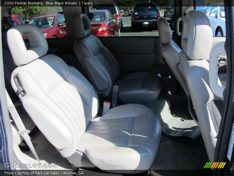 Blue-Black Metallic / Taupe 2000 Pontiac Montana
