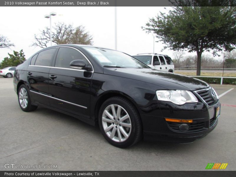 Deep Black / Black 2010 Volkswagen Passat Komfort Sedan