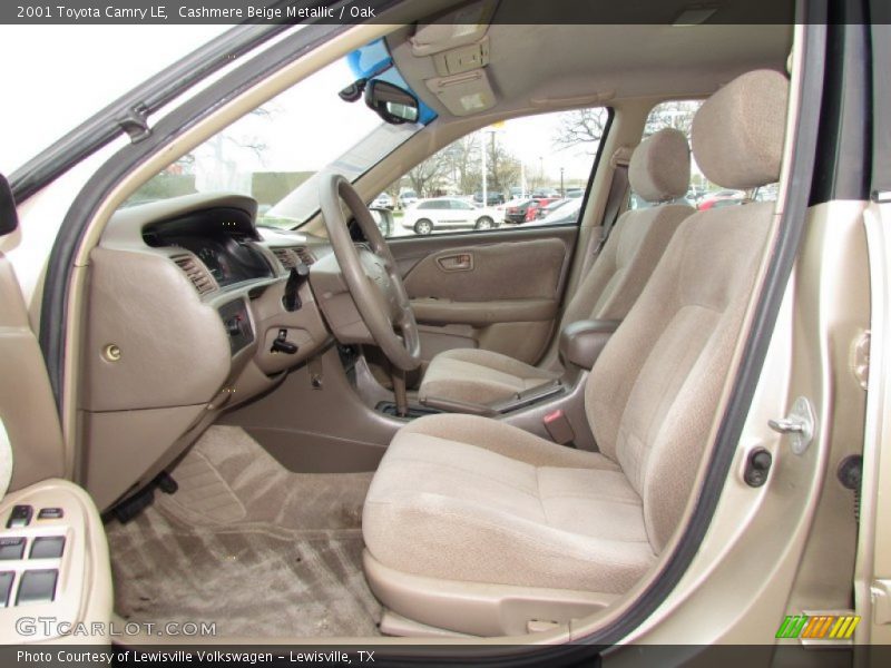 Cashmere Beige Metallic / Oak 2001 Toyota Camry LE