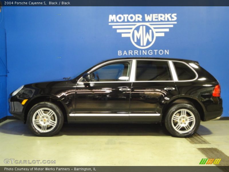 Black / Black 2004 Porsche Cayenne S