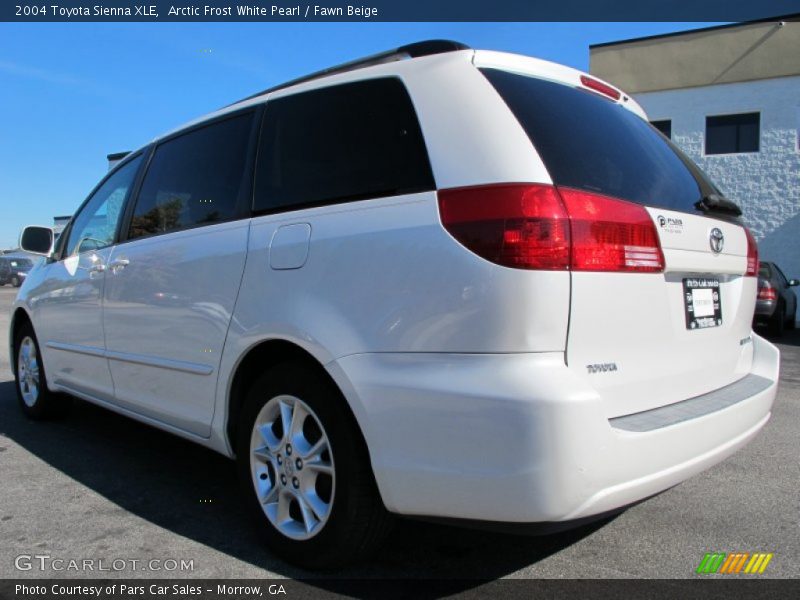 Arctic Frost White Pearl / Fawn Beige 2004 Toyota Sienna XLE