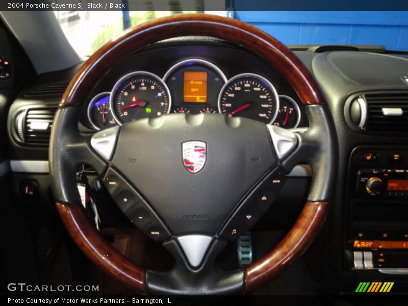 Black / Black 2004 Porsche Cayenne S