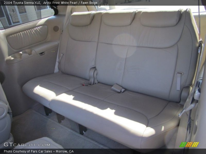 Arctic Frost White Pearl / Fawn Beige 2004 Toyota Sienna XLE