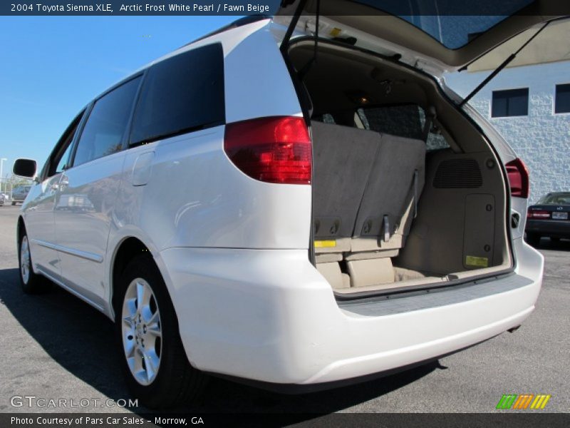 Arctic Frost White Pearl / Fawn Beige 2004 Toyota Sienna XLE
