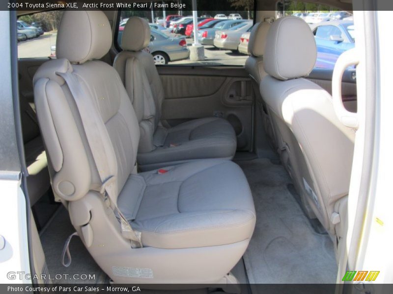 Arctic Frost White Pearl / Fawn Beige 2004 Toyota Sienna XLE