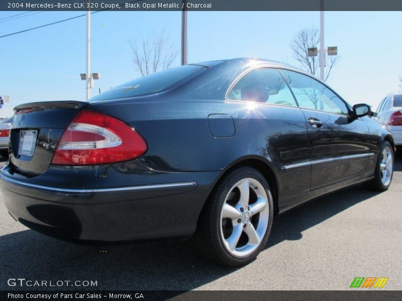 Black Opal Metallic / Charcoal 2004 Mercedes-Benz CLK 320 Coupe