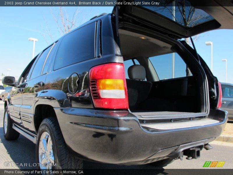 Brilliant Black / Dark Slate Gray/Light Slate Gray 2003 Jeep Grand Cherokee Overland 4x4