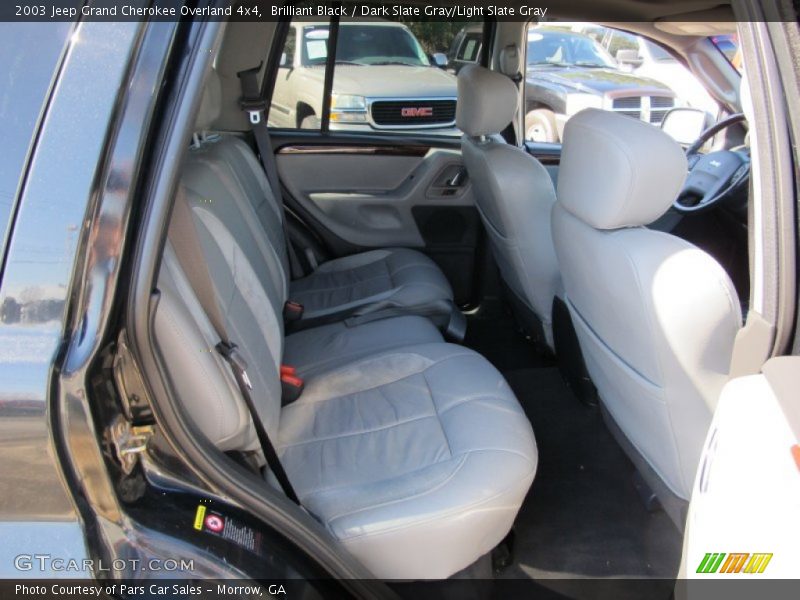 Brilliant Black / Dark Slate Gray/Light Slate Gray 2003 Jeep Grand Cherokee Overland 4x4