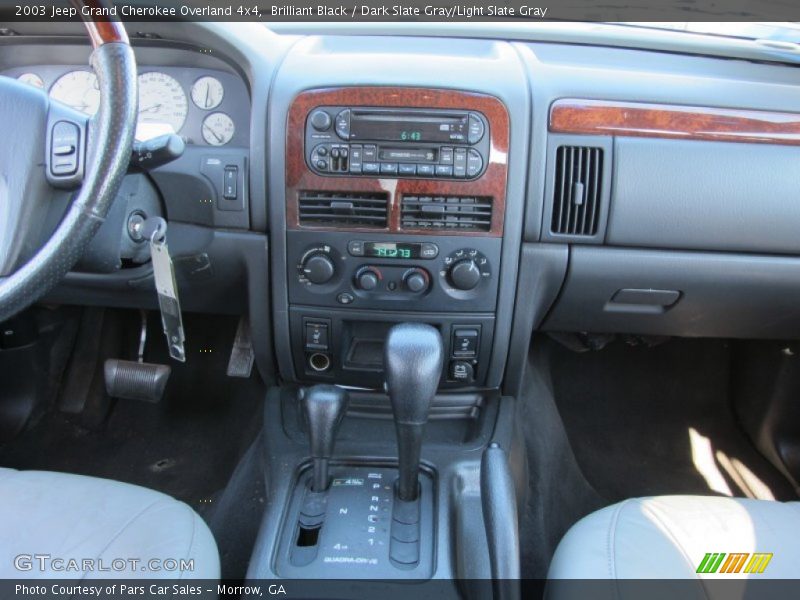 Brilliant Black / Dark Slate Gray/Light Slate Gray 2003 Jeep Grand Cherokee Overland 4x4