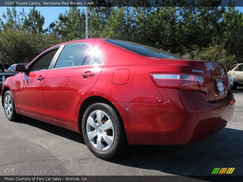 Barcelona Red Metallic / Ash 2009 Toyota Camry