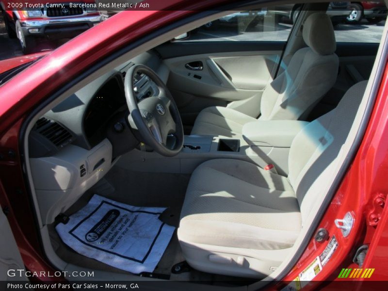 Barcelona Red Metallic / Ash 2009 Toyota Camry
