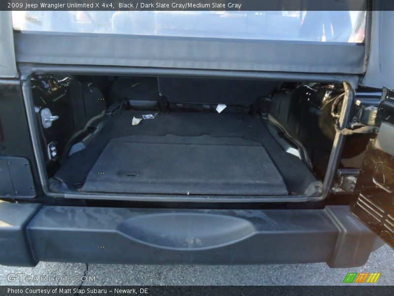Black / Dark Slate Gray/Medium Slate Gray 2009 Jeep Wrangler Unlimited X 4x4