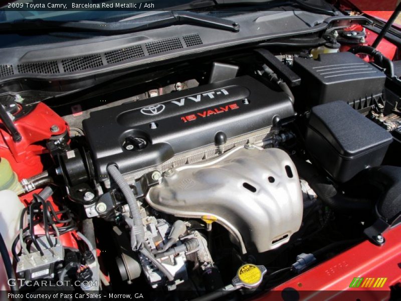 Barcelona Red Metallic / Ash 2009 Toyota Camry