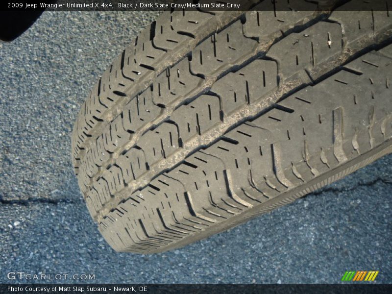 Black / Dark Slate Gray/Medium Slate Gray 2009 Jeep Wrangler Unlimited X 4x4