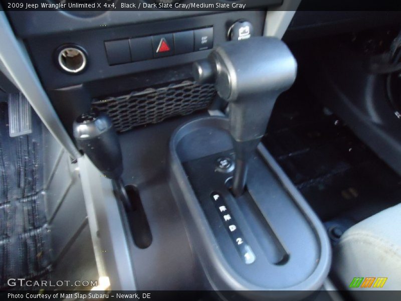 Black / Dark Slate Gray/Medium Slate Gray 2009 Jeep Wrangler Unlimited X 4x4